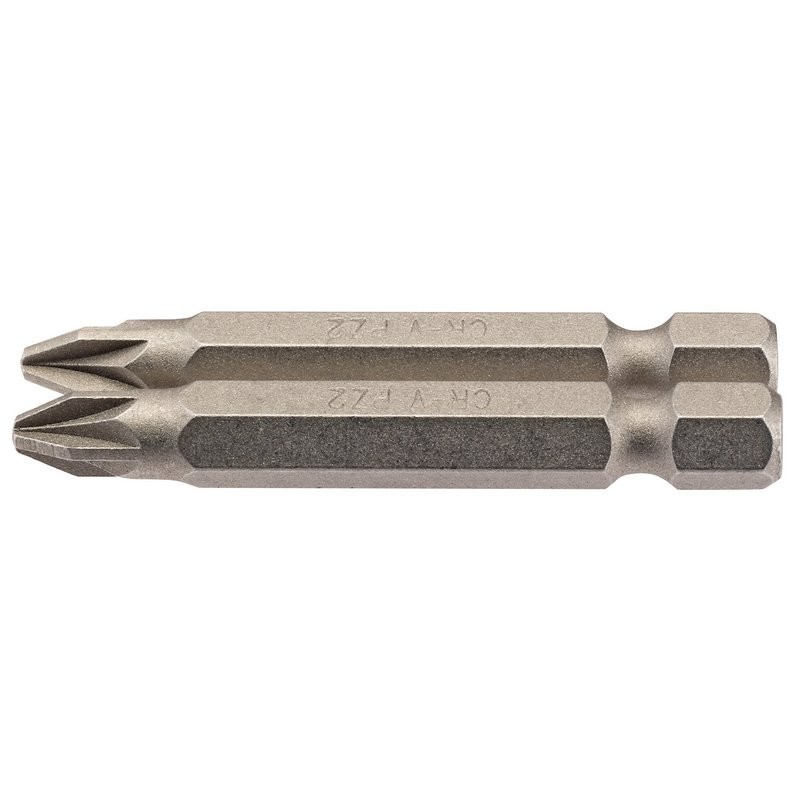 2Pc 50Mm No2 Pozi Self Drill Bit - Duchy Fasteners