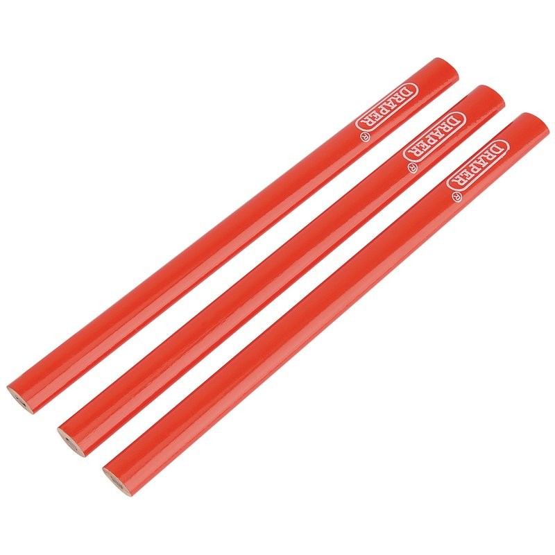 Carpenters Pencils 3 Per Card - Duchy Fasteners