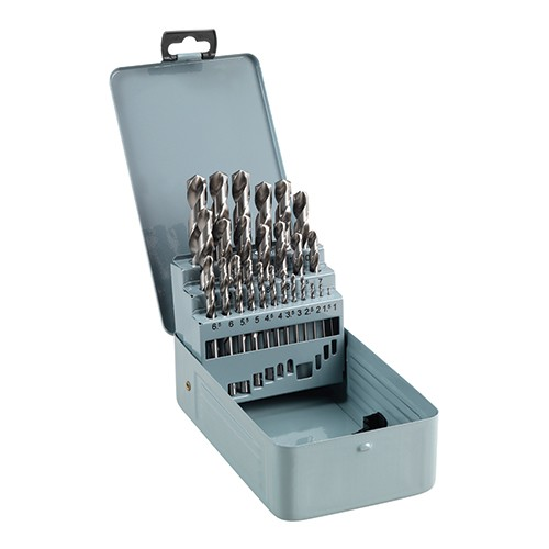 Hss-G Job Drill Set 25 Pce 1-13 Ground - Duchy Fasteners