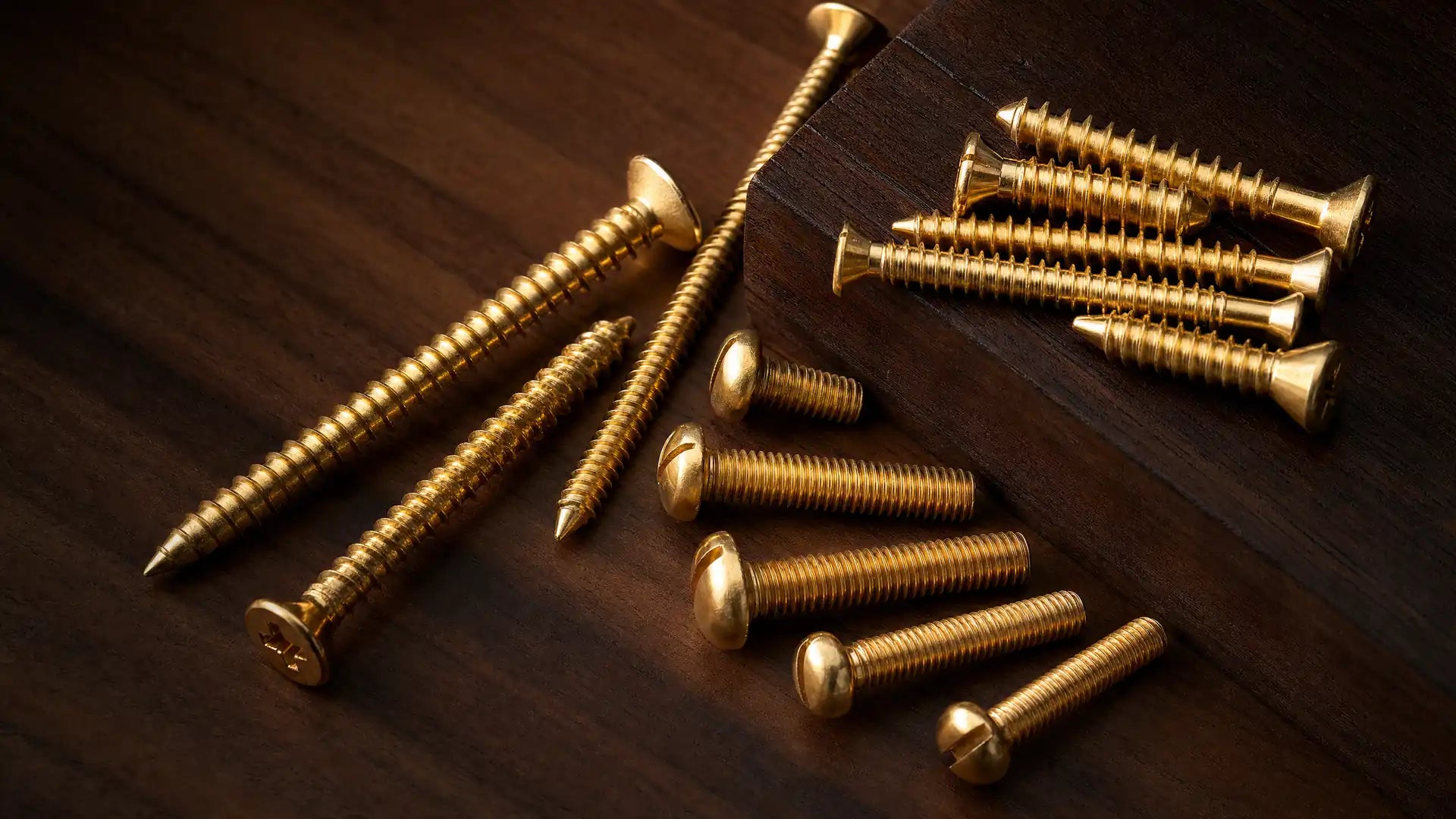 Duchy Hero Brass Screws Fastenings