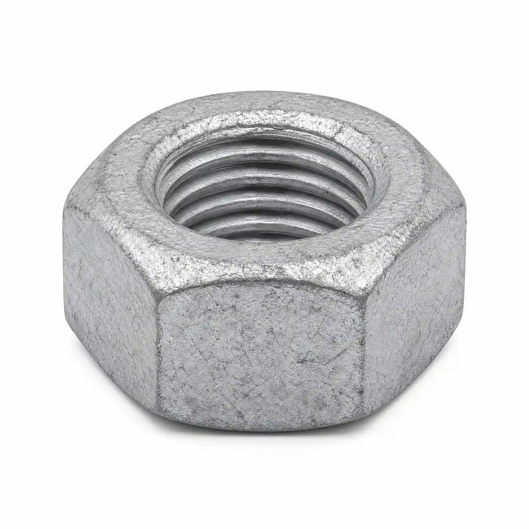 Galvanised Full Hex Nut DIN 934