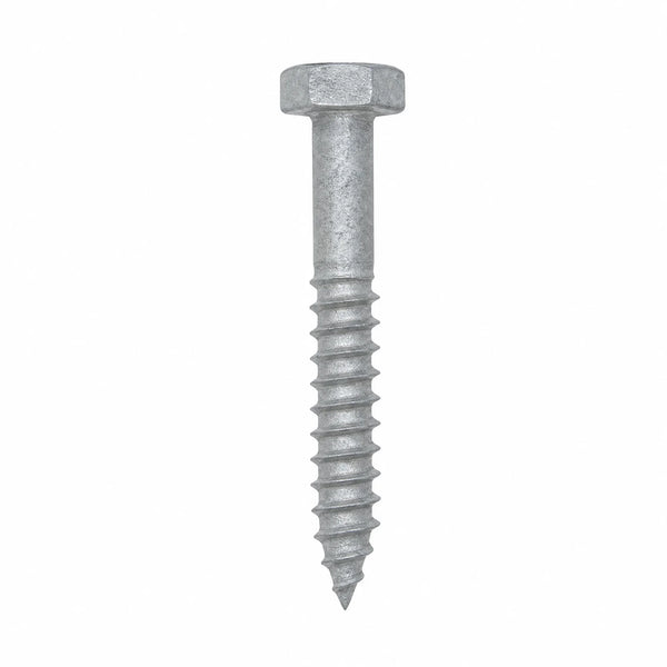 Galvanised Hex Head Coach Screws DIN 571