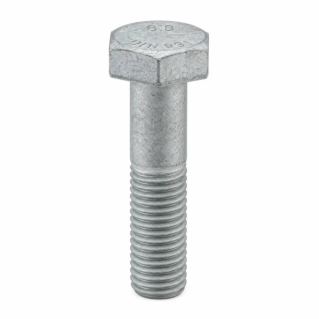 Hex Head Bolts Galvanised High Tensile 8.8 DIN 931