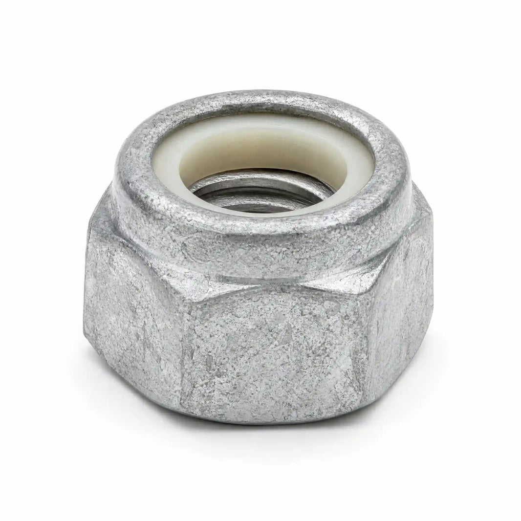 Galvanised Nyloc Nut (T-Type) DIN 985