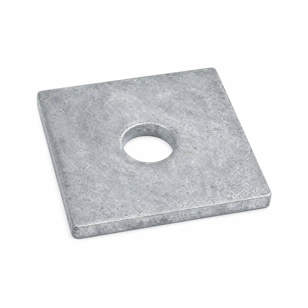 Galvanised Square Plate Washers for Structural Fixings