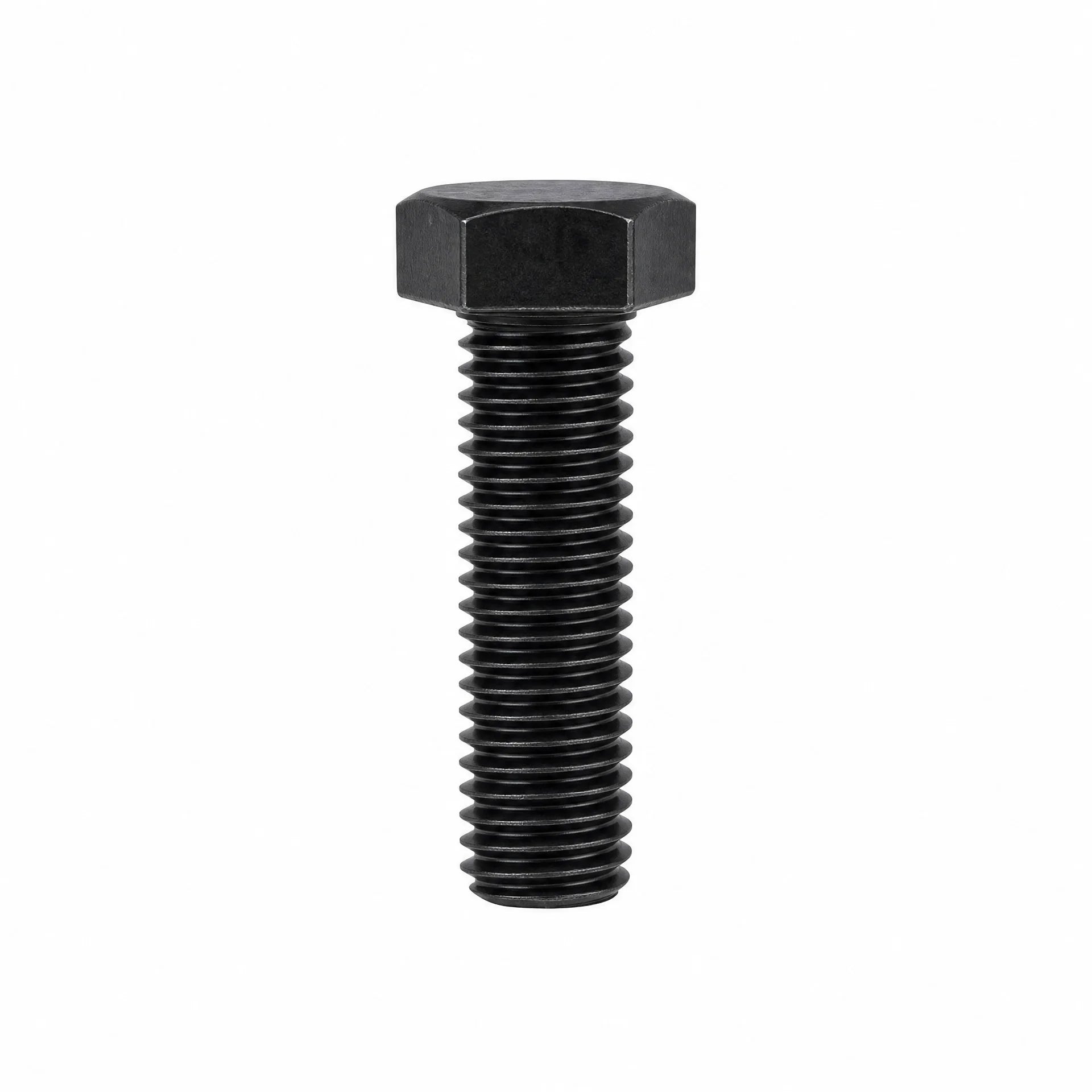 Hex Head Setscrews High Tensile Steel Self Colour DIN 933 Grade 8.8