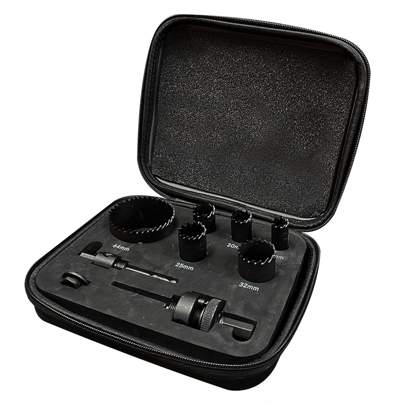 11 Pce Electricians Holesaw Kit - Duchy Fasteners