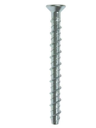 M10 X 100Mm - Countersunk Screwbolt Zinc Plated (Drill 10Mm) Mft 50Mm - Duchy Fasteners
