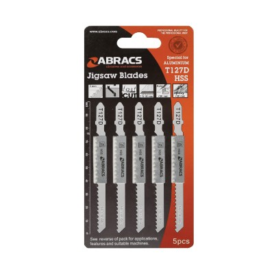 T127D Abracs Jigsaw Blades (5Pce) - Duchy Fasteners