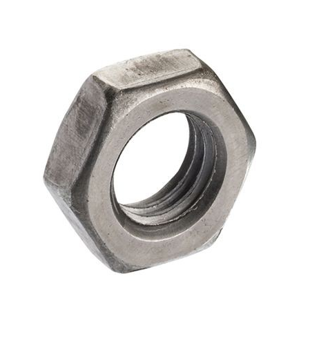 1" - Lock Half-Nut Self Colour (Bright M/S) Unf - Duchy Fasteners