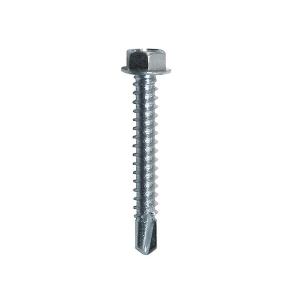 Stainless Steel Tek Screw 4.2 x 25 Hex Head - Duchy Fasteners