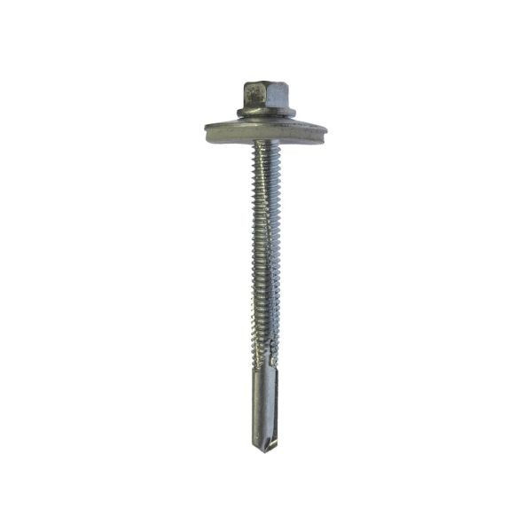 50Mm Hex Heavy Hot Self Drill Complete With Washer - Duchy Fasteners