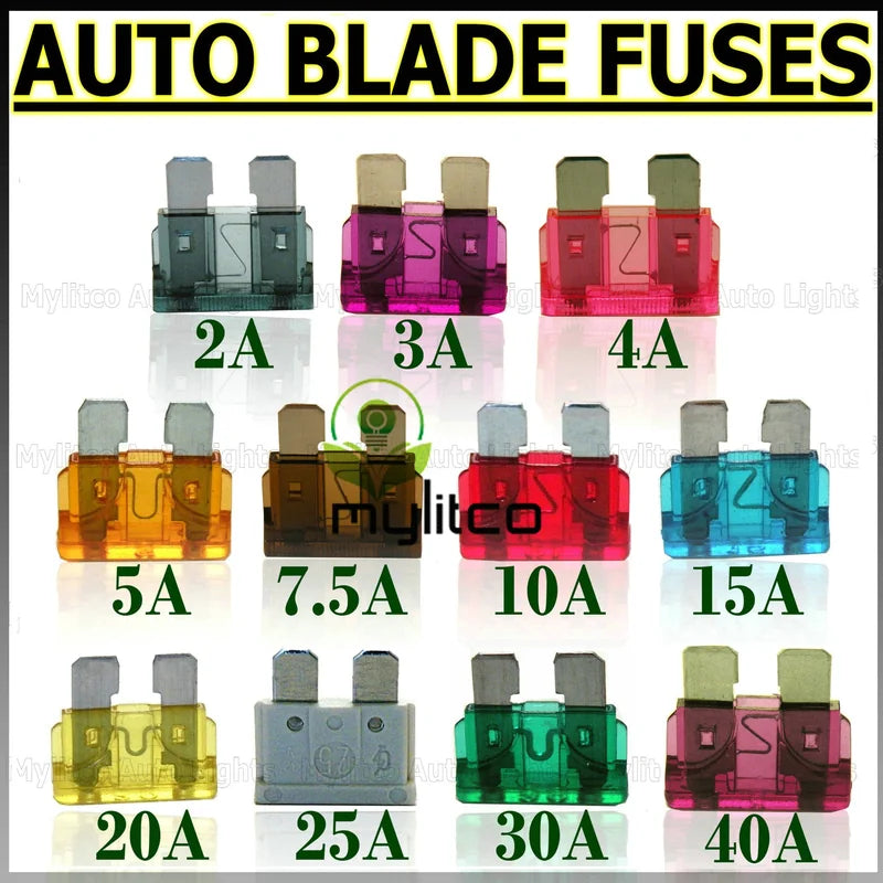 Blade Fuse 30Amp (Green) (25) - Duchy Fasteners