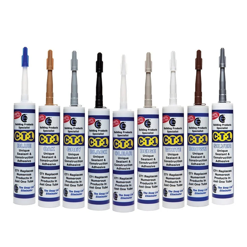 Ct1 Silver Hybridsealant & Adhes 290Ml - Duchy Fasteners