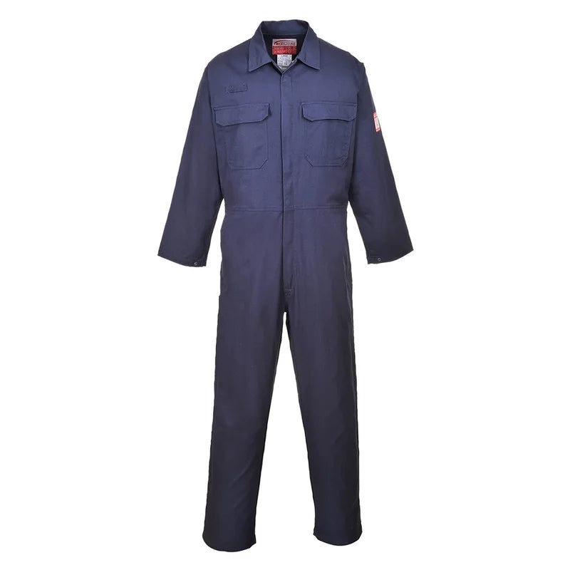 Fr38 Bizflame Pro Coverall Navy Lg - Duchy Fasteners