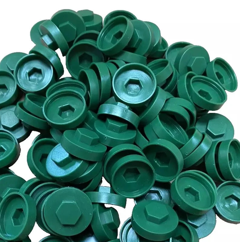 19Mm - Heritage Green (Leaf) Colour Cap - Duchy Fasteners