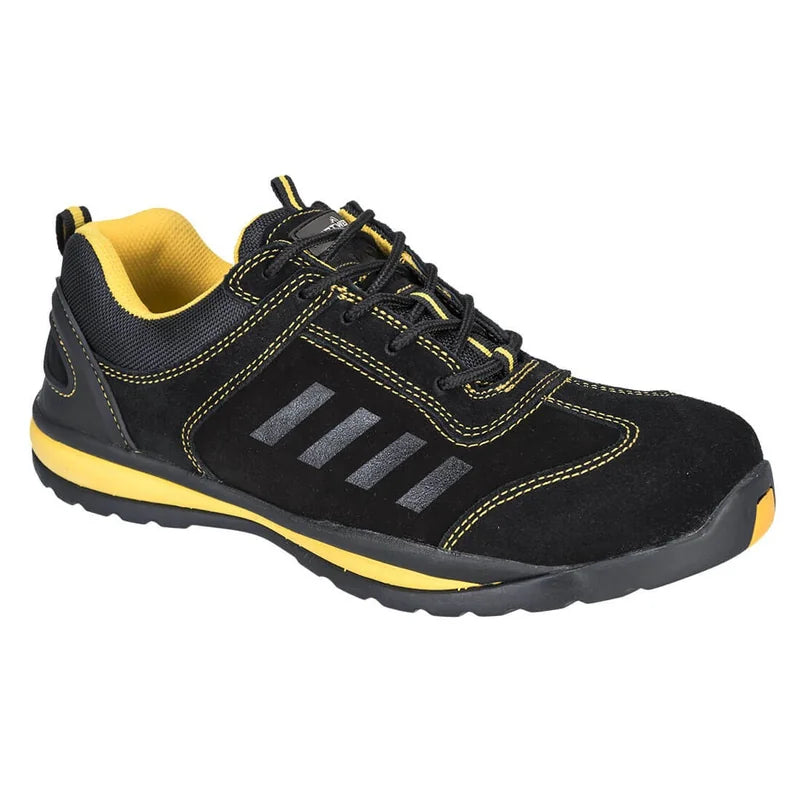LUSUM SAFETY TRAINER BLACK SZ3 - Duchy Fasteners