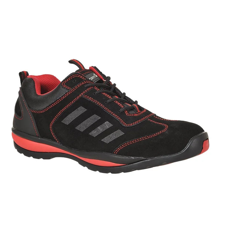 Lusum Safety Trainer Red Sz3 - Duchy Fasteners
