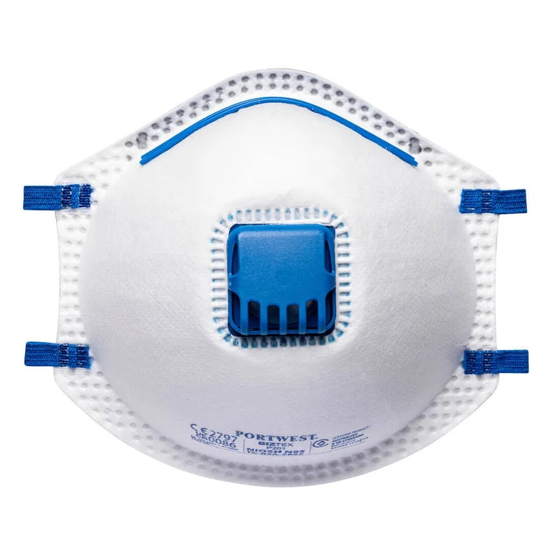 P201 Fpp2 Valved Disposable Mask (Pk10) - Duchy Fasteners