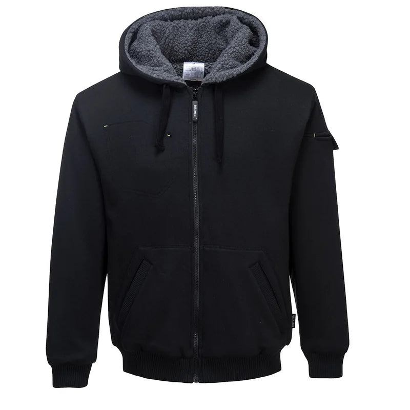 PEWTER HOODIE JACKET BLACK SM - Duchy Fasteners