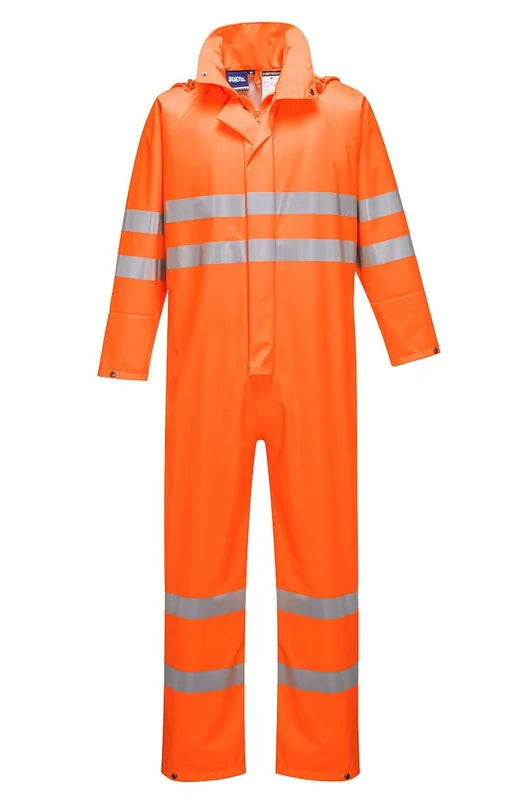 Portwest Orange Waterproof Coverall Xl - Duchy Fasteners