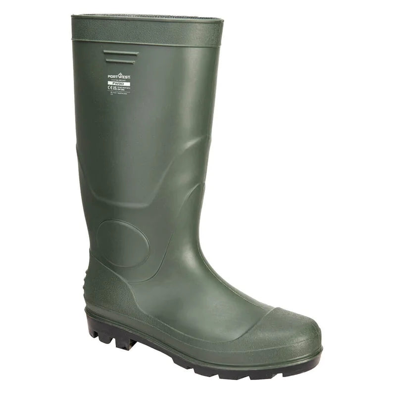 Pvc Wellington 04 Green (Non-Safety) Sz6 - Duchy Fasteners