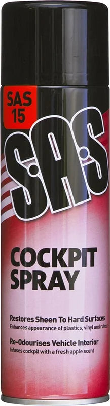 Sas Cockpit Spray 500Ml (Single) - Duchy Fasteners