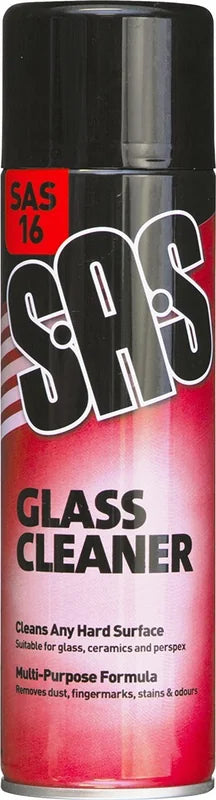 Sas Glass Cleaner 500Ml (Single) - Duchy Fasteners
