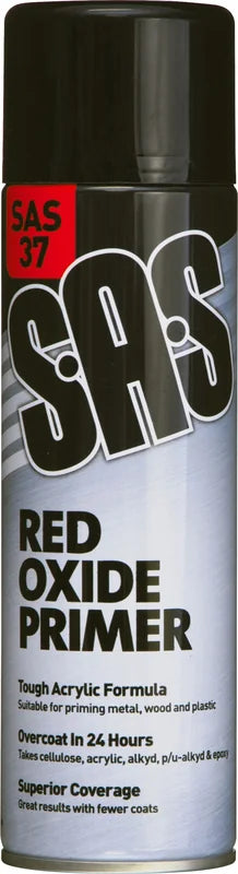 Sas Primer -Red Oxide 500Ml - Duchy Fasteners