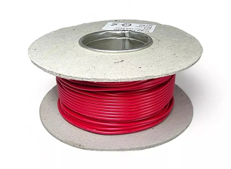 Single Core Automotive Cable 28/0.30 X 50M Red - Duchy Fasteners