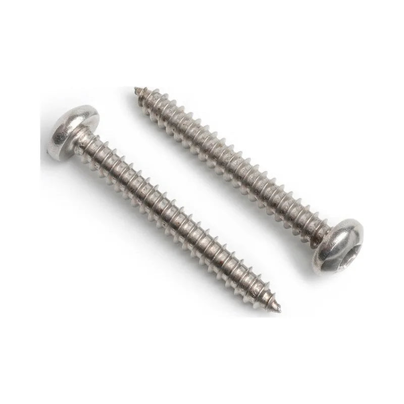 TORX PAN HEAD SELF TAPPING SCREWS STAINLESS STEEL A2