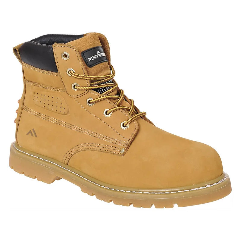 WELTED PLUS SAFETY BOOT HONEY UK Size 6