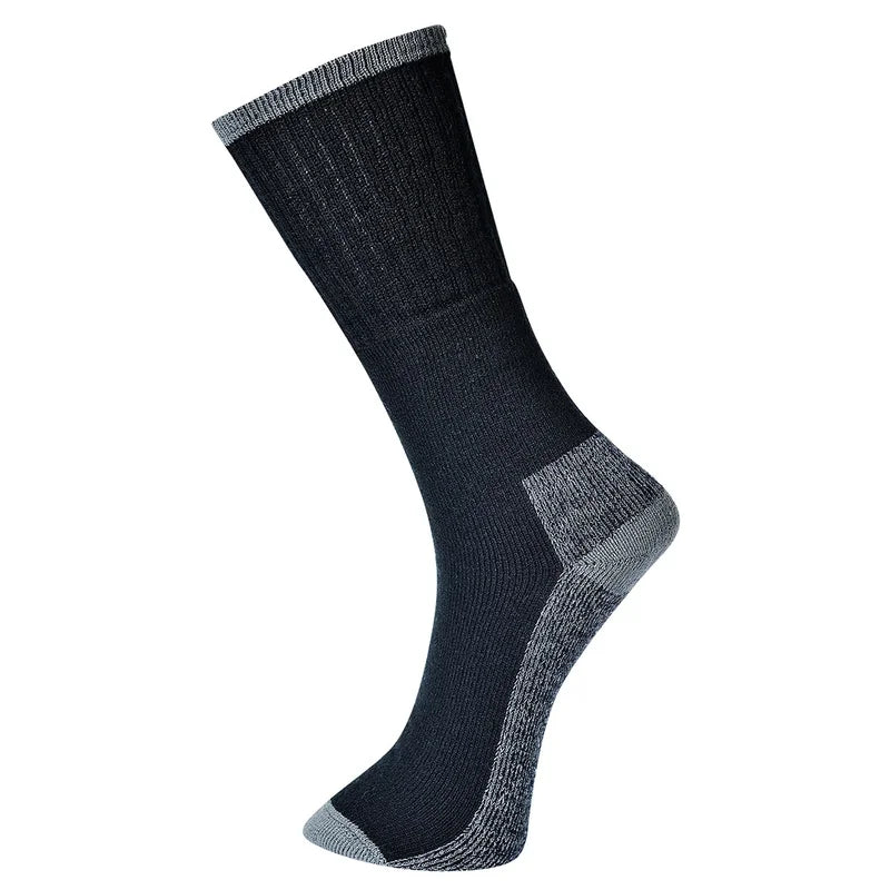 WORK SOCK (PACK OF 3) 3 BLACK - Duchy Fasteners