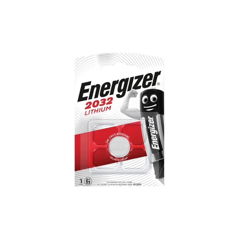 CR2032 Energizer Coin Lithium Battery (Single)