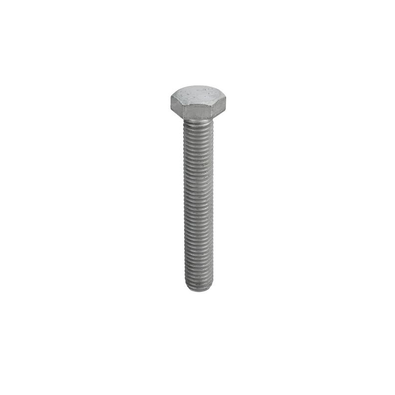 M27 X 60Mm - Hex Head Setscrews Galvanised High Tensile 8.8 Metric Din 933 - Duchy Fasteners