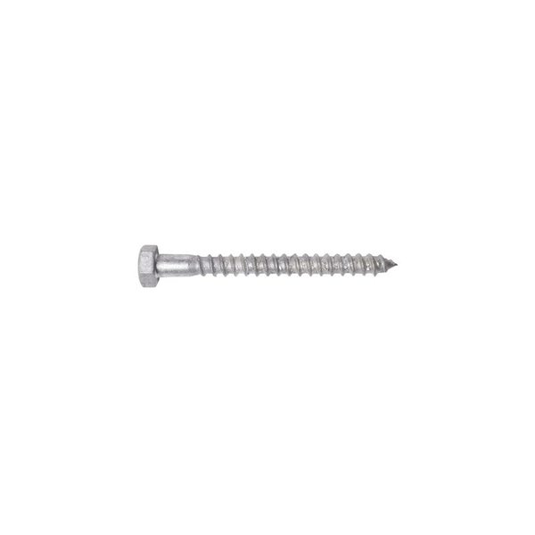 Galvanised Hex Head Coach Screws DIN 571