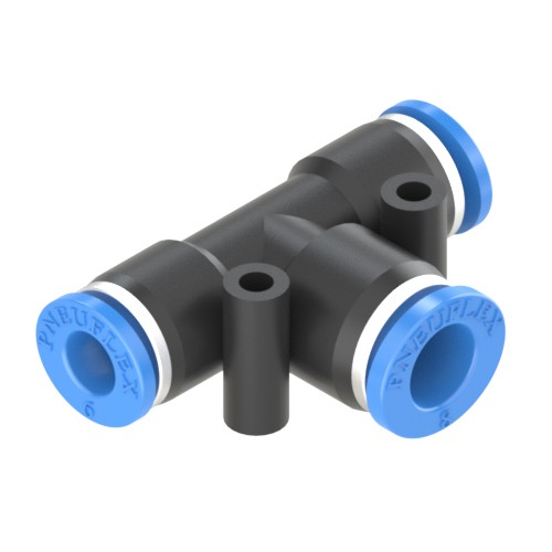 8Mm T-Piece Push Fit Connectors (5) - Duchy Fasteners