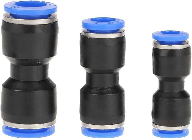 12MM STRAIGHT PUSH FIT CONNECTOR (10)