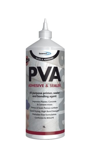 Pva Adhesive & Sealer White 1L - Duchy Fasteners