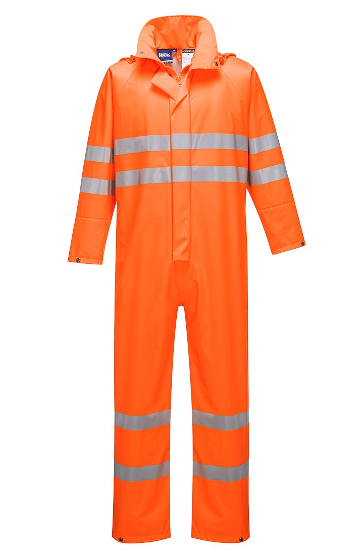 Portwest Orange Waterproof Coverall 2Xl - Duchy Fasteners