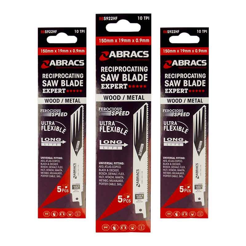 1122Vf Abracs Sabre Blades (5Pce) - Duchy Fasteners