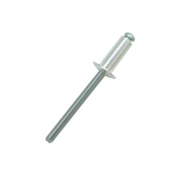 Aluminium Blind Dome Rivet Black or White
