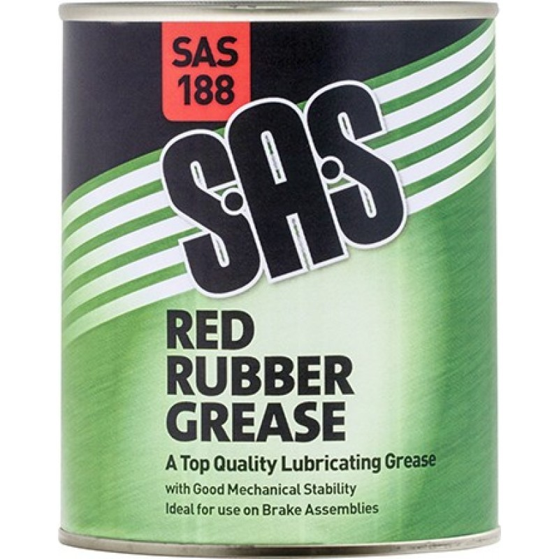 Red Rubber Grease 500G Tub - Duchy Fasteners