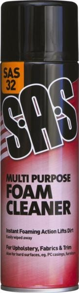 Sas Foam Cleaner 500Ml Single - Duchy Fasteners
