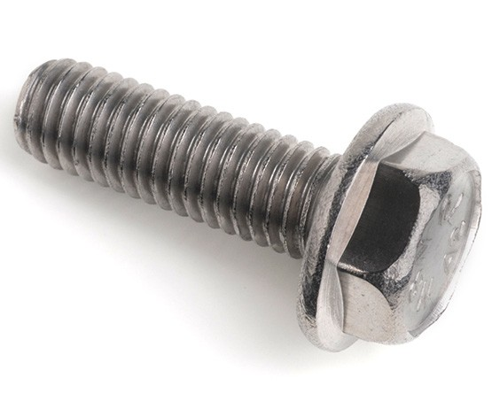 M6 x 16 - Flanged Hex Bolt DIN 6921 (non Serrated) A2 - Duchy Fasteners
