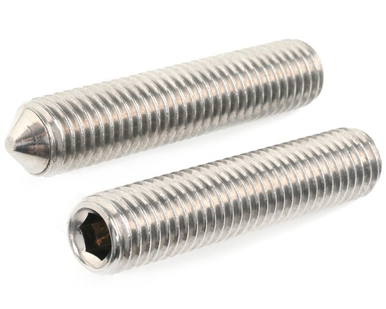 M10 X 30Mm - Socket Set Cone Pt 14.9 Din 914 - Duchy Fasteners