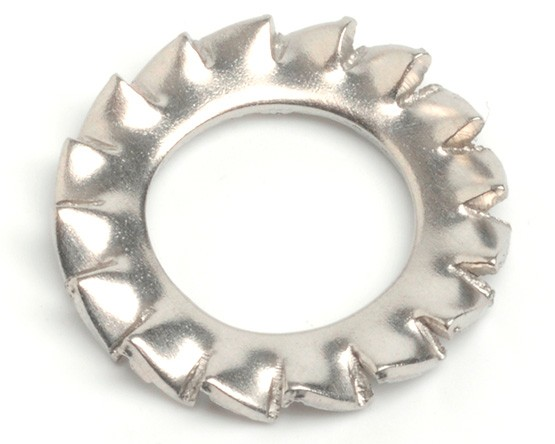 External Shakeproof Washers Zinc Plated Din 6798 - Duchy Fasteners