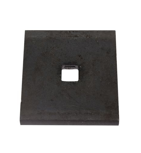 M36 X 150Mm - X 15Mm Square Washer Self Colour - Duchy Fasteners