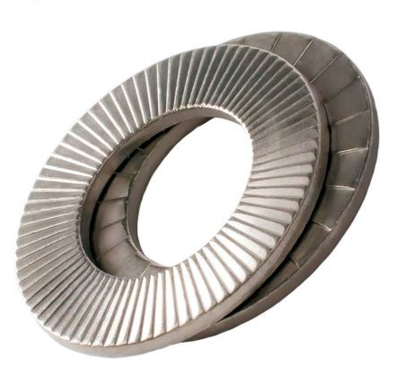 M8 Wdg Lock Washer Delta Protekt Zinc - Duchy Fasteners