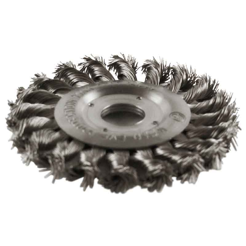 Twist Knot Circular Wire Brush 115M X M14 - Duchy Fasteners